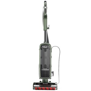 shark duoclean apex upright vacuum for carpet and hard floor cleaning with powered lift-away hand vac, hepa filter, anti-allergy seal (ax951), green