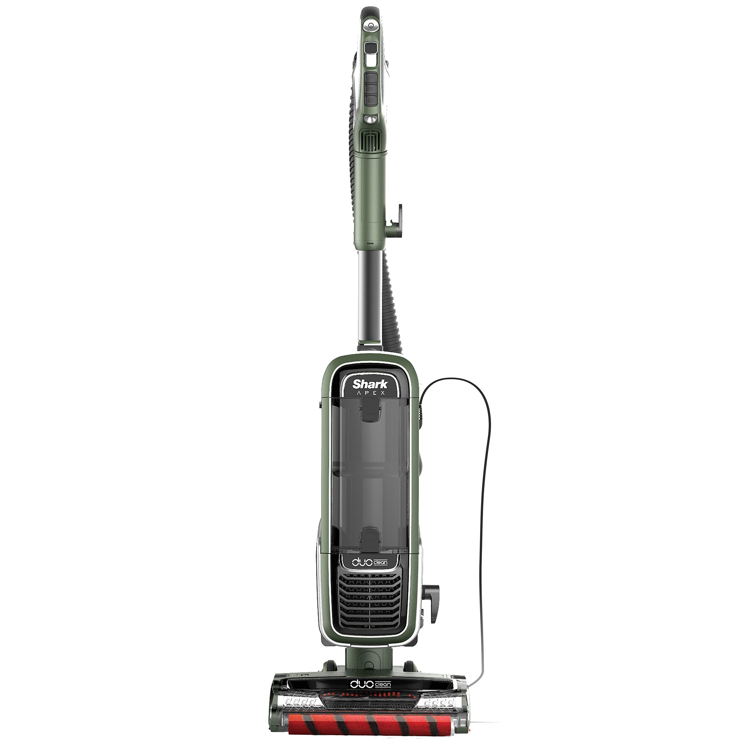 Shark DuoClean APEX Upright Vacuum for Carpet and Hard Floor Cleaning with Powered Lift-Away Hand Vac, HEPA Filter, Anti-Allergy Seal (AX951), Green