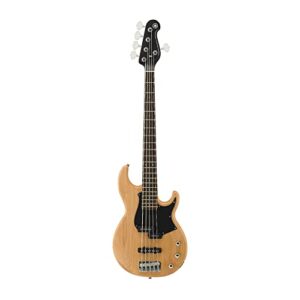 yamaha bb235 bb-series 5-string bass guitar, yellow natural stain