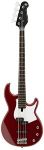 yamaha bb234 bb-series bass guitar, rasberry red