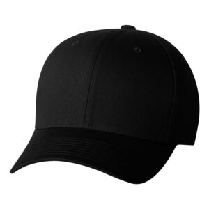 Flexfit 2-Pack Premium Original Cotton Twill Fitted Hat Black