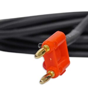 Rockville RSB17 35 Foot Speakon to Banana Speaker Cable, 16 Gauge, 100% Copper!