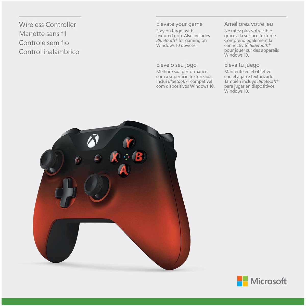 Microsoft Wireless Controller - Volcano Shadow Special Edition - Xbox One