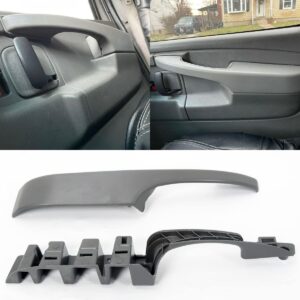 ECOTRIC Interior Pull Handle Door Armrest Compatible with 2003-2019 Chevrolet Express Van GMC Savana Left Driver Side Replacement for 10388387 15817114