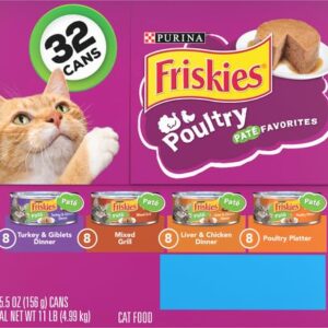 Purina Friskies. Classic Pate Poultry Favorites Cat Food Variety Pack (Variety Pack 1)