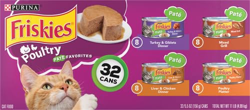 Purina Friskies. Classic Pate Poultry Favorites Cat Food Variety Pack (Variety Pack 1)