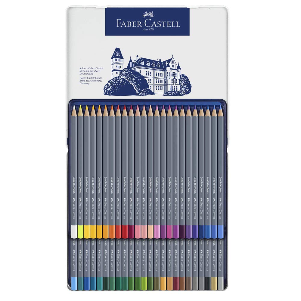 Faber-Castell Creative Studio Goldfaber Watercolor Pencils (48Count)