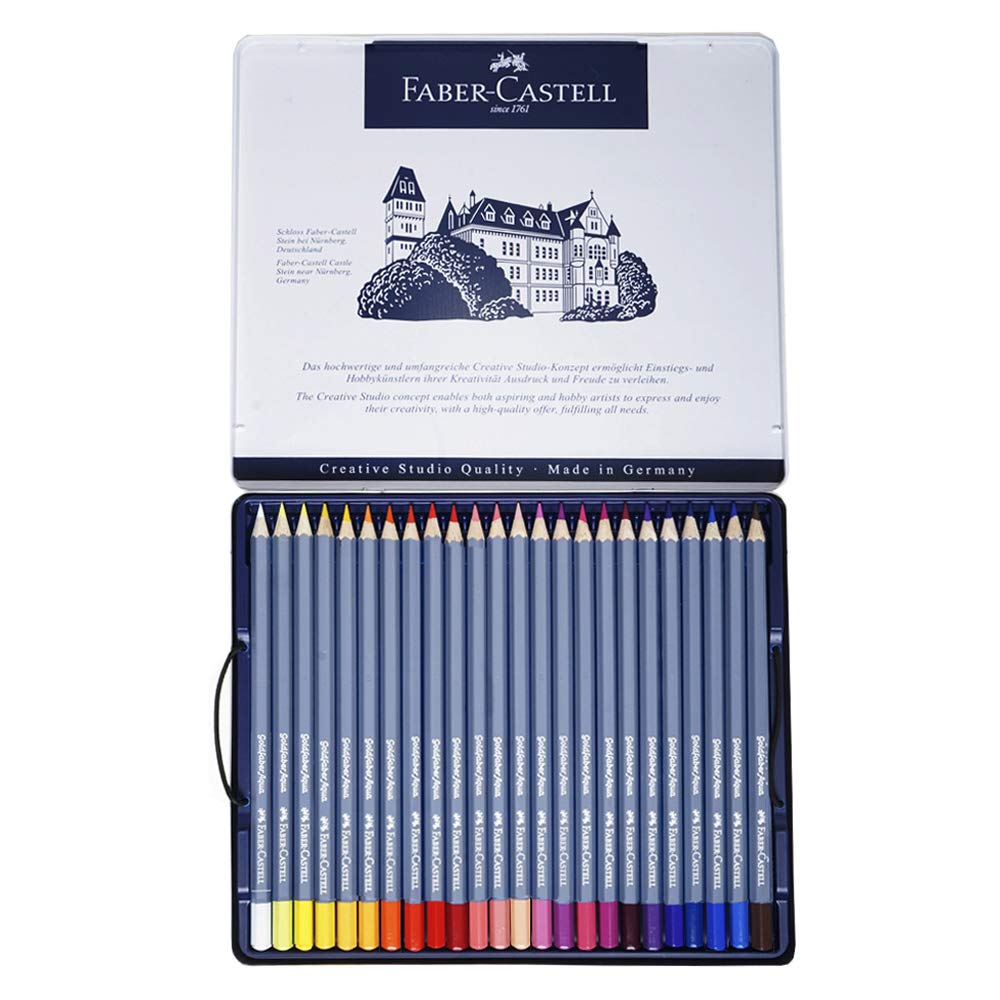 Faber-Castell Creative Studio Goldfaber Watercolor Pencils (48Count)