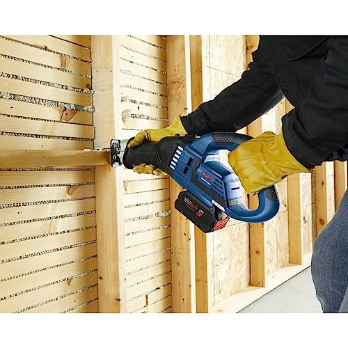 BOSCH GSA18V-125N 18V EC Brushless 1-1/4 In.-Stroke Multi-Grip Reciprocating Saw (Bare Tool)