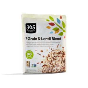 365 by whole foods market, 7 grain lentil blend, 8.8 ounce