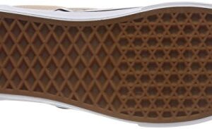 Vans Unisex Adults' Classic Slip on Trainers, Beige ((Checkerboard) Frappe/True White Qco), 7.5 UK 41 EU