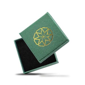 High Polish 14k Yellow Gold Six Point Star Charm Pendant