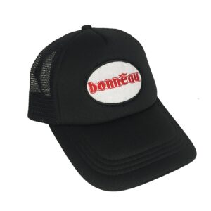 lincoln hawk bonneau trucker cap over the top sylvester stallone black hat