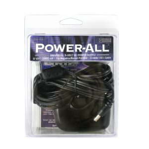 Godlyke Power-All PA-9SEU European Guitar Effects Pedal Power Supply Adapter (PA-9S-EU)