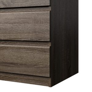 Tvilum Scottsdale 6 Drawer Double Dresser, Truffle