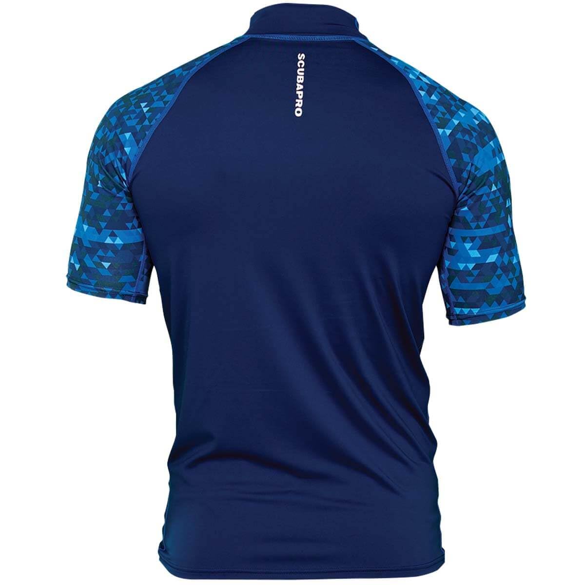 SCUBAPRO Men's UPF50 Short-Sleeve Rash Guard, XL, Aegean