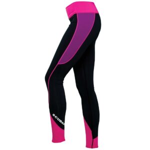 scubapro women's t-flex upf80 leggings, jewel, large