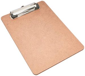 tiger stationery 302135 a5 masonite clipboard (pack of 12)