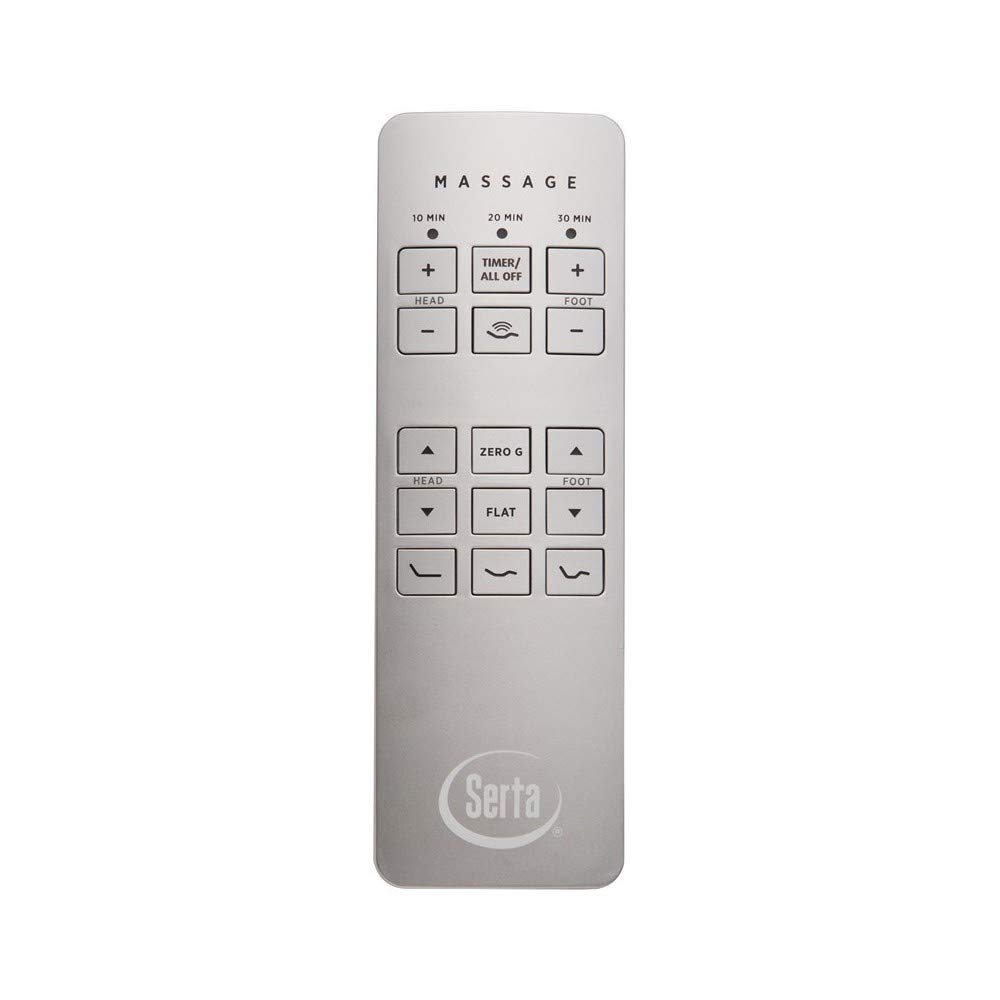 Serta Motion Perfect II and III Adjustable Bed Replacement Remote