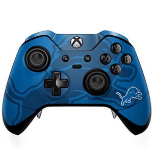 Skinit Decal Gaming Skin compatible with Xbox One Elite Controller - Officially Licensed NFL Detroit Lions Double Vision Design