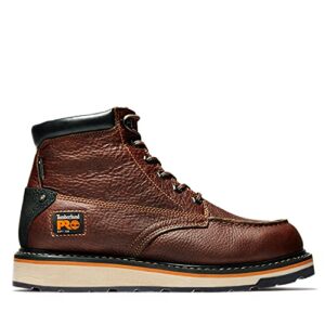 Timberland PRO Men's Gridworks Moc Soft Toe Waterproof Industrial Boot, Brown, 10.5 M US