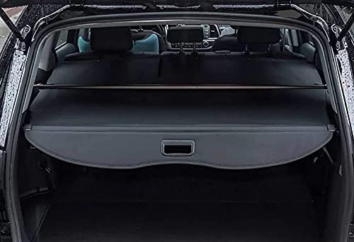 kaungka Cargo Cover Retractable for 2015-2024 Ford Edge Black (There is no Gap Between The Back Seats and The Cover)