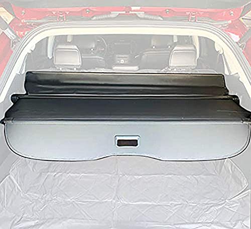 kaungka Cargo Cover Retractable for 2015-2024 Ford Edge Black (There is no Gap Between The Back Seats and The Cover)