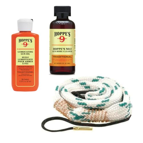 Westlake Market 12 Gauge Shotgun Cleaning Kit with Snake, Bore Cleaner and Lube Oil