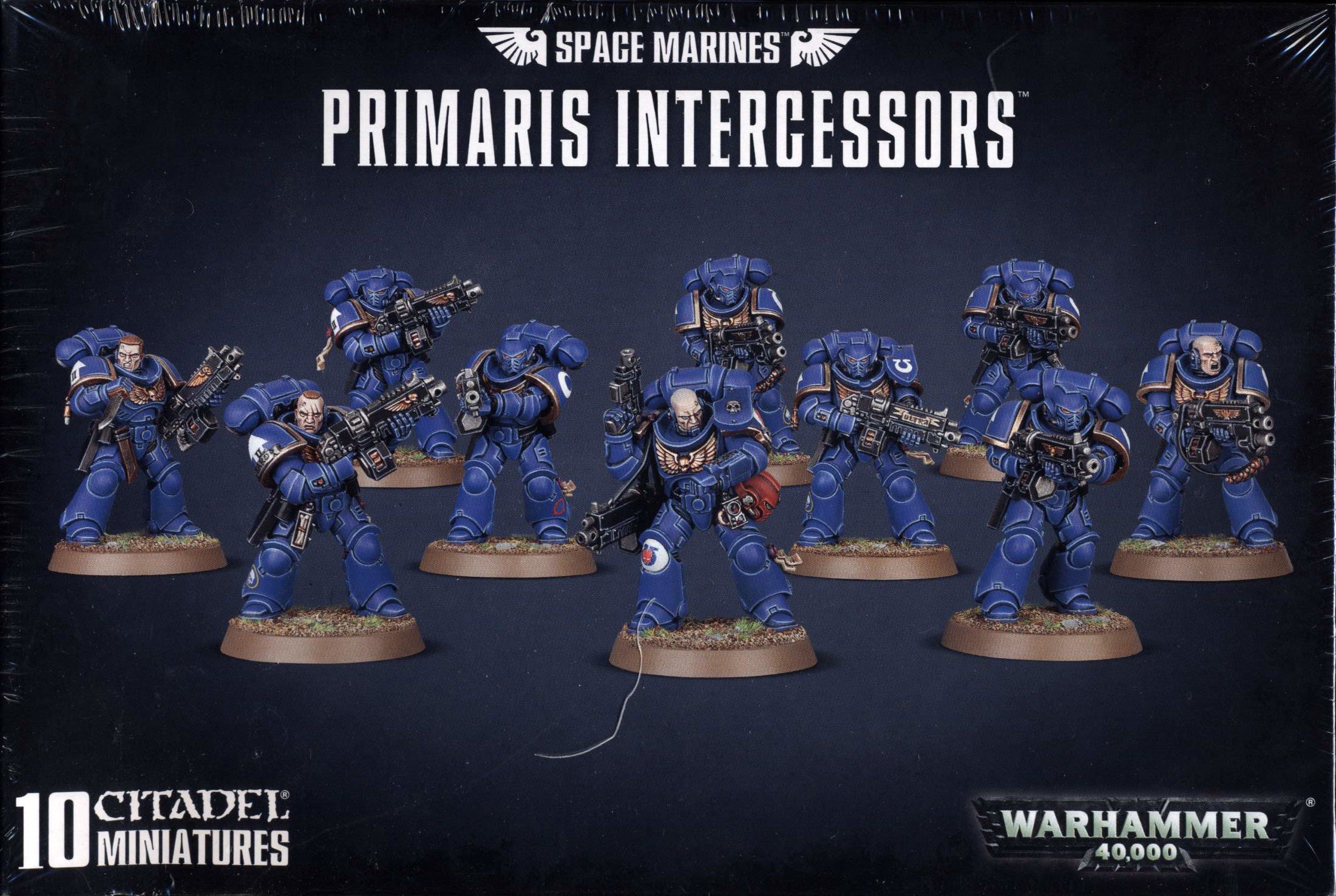 Games Workshop 99120101190" Space Marines Primaris Intercessors Plastic Kit