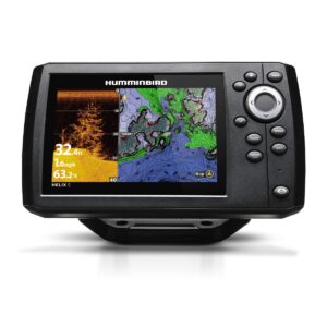 humminbird 410220-1nav helix 5 chirp di (down imaging) gps g2 nav fish finder