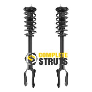 completestruts front quick complete strut assemblies with coil springs replacement for 2011-2015 dodge durango v6 - set of 2