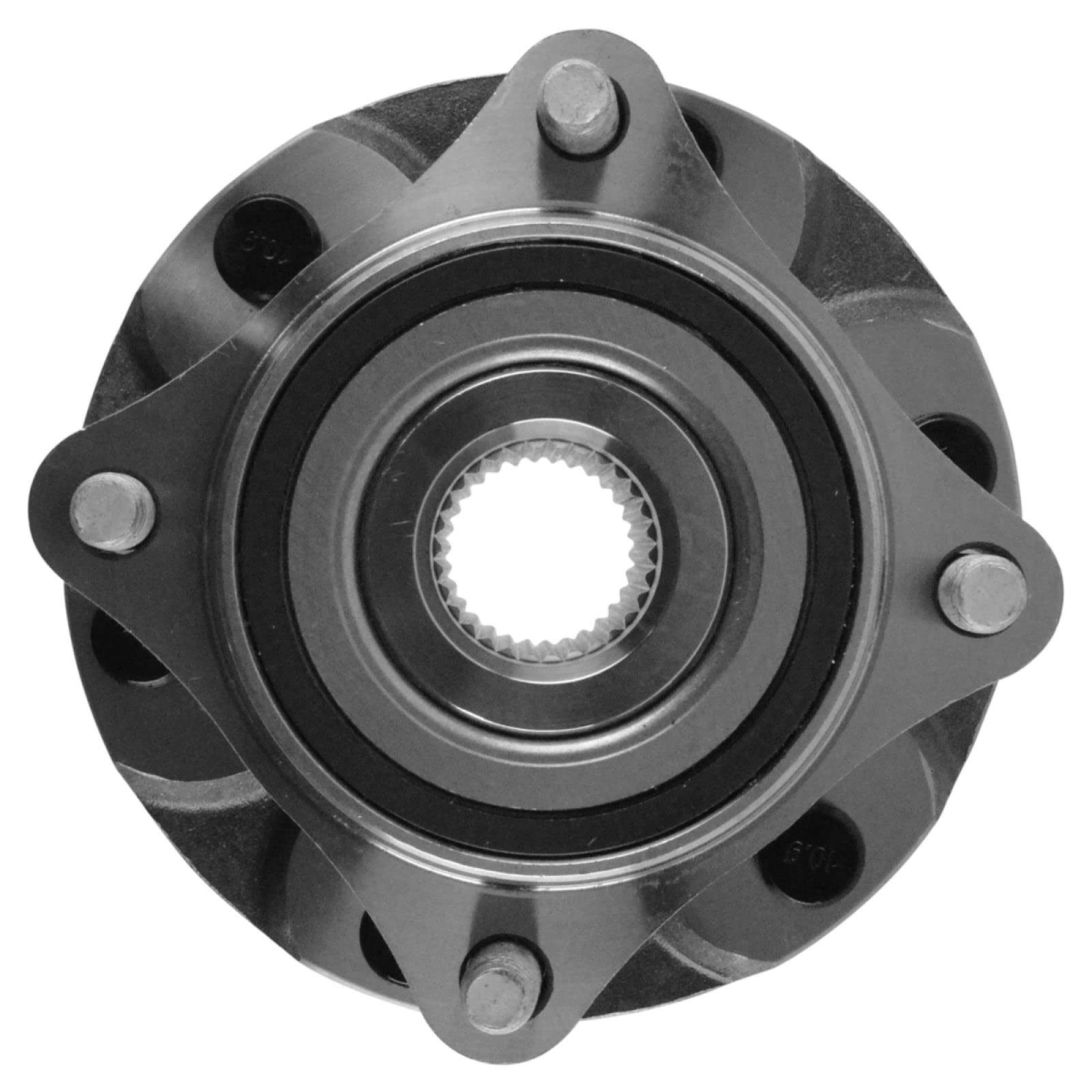 TRQ Front Wheel Hub Bearing Assembly Driver Passenger Compatible with Tacoma 4Runner FJ 4WD