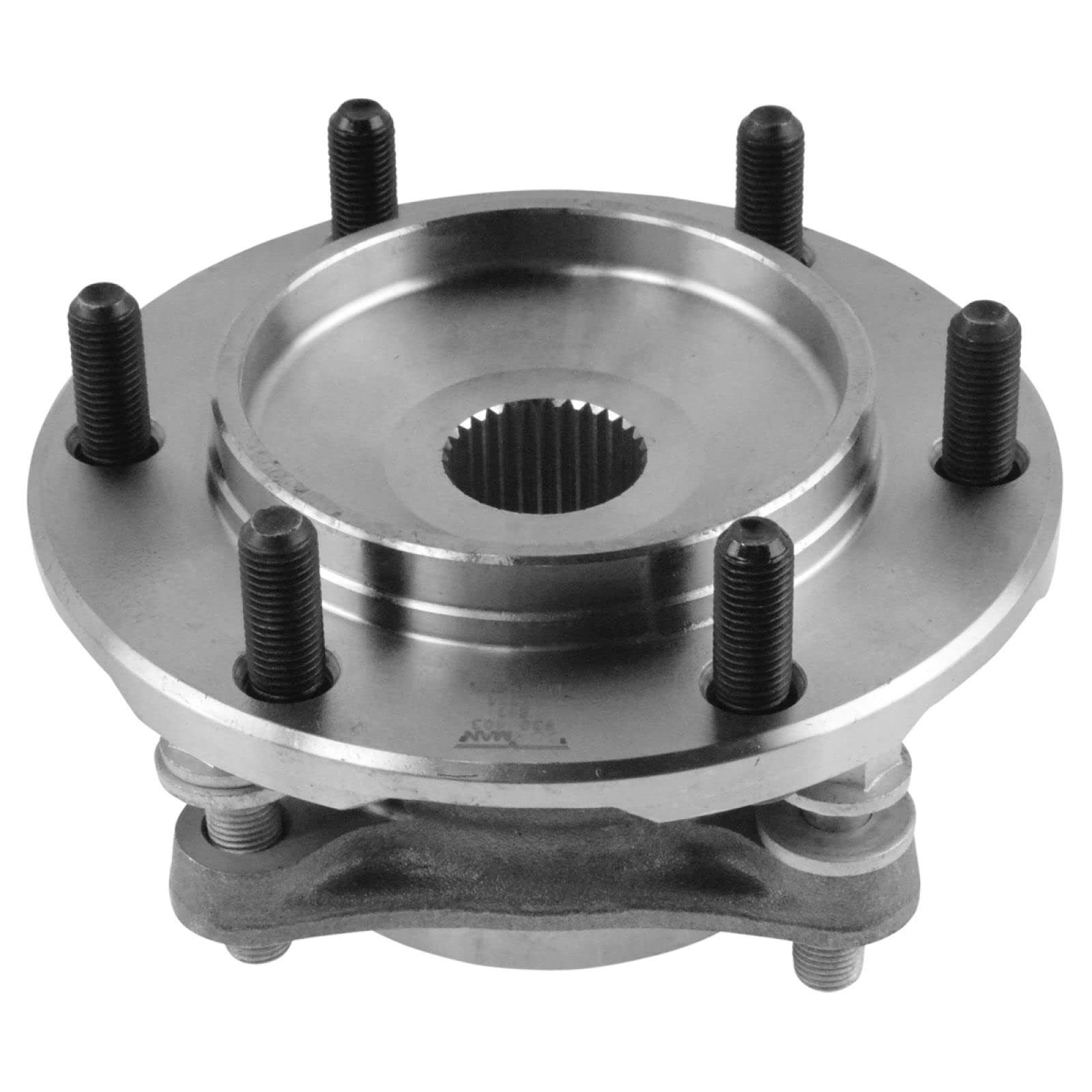 TRQ Front Wheel Hub Bearing Assembly Driver Passenger Compatible with Tacoma 4Runner FJ 4WD