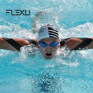 FlexU Synthetic Kinesiology Tape; Single Roll (Pre-Cut or Continuous); Advanced Strength and Flexibility Properties; Longer Lasting Therapeutic Recovery Tape;(pre-cut back)