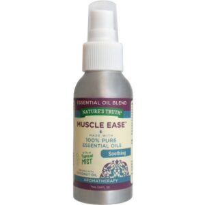 nature's truth muscle ease soothing essential oil blend 2.4 oz (pack of 3)