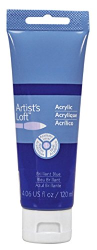 Artist's Loft Acrylic Paint, 4 oz (Brilliant Blue)