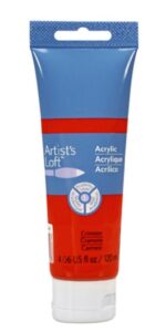 artist's loft acrylic paint, 4 oz (crimson)