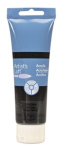 artist's loft acrylic paint, 4 oz (ivory/black)