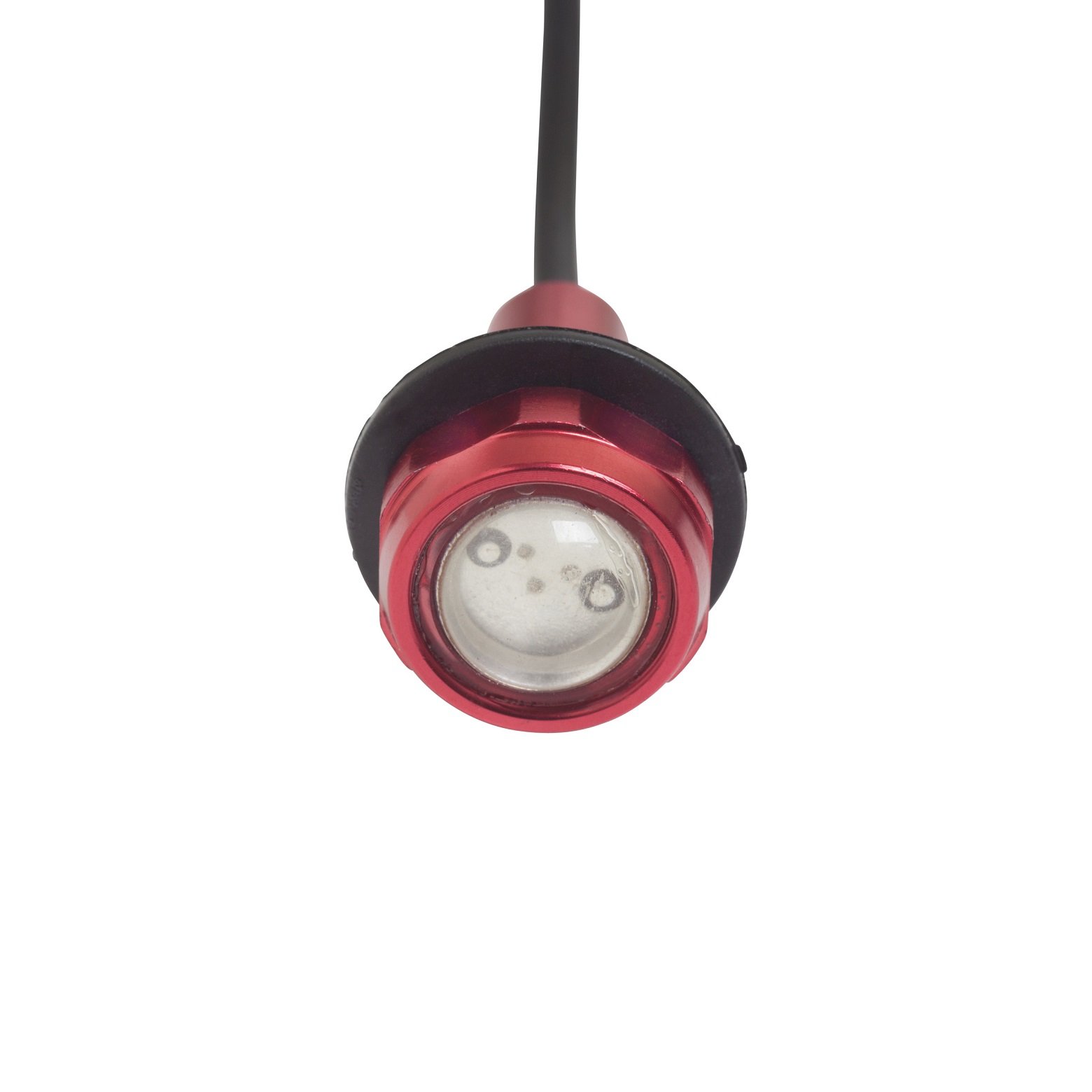 Yak-Power 2-Piece Super Bright LED Button Light Kit - Red