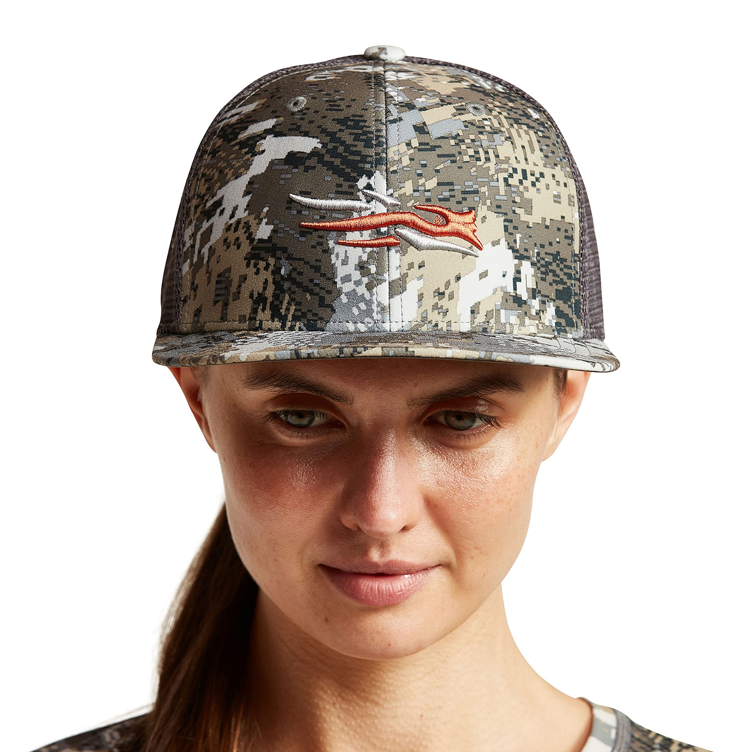 Sitka Women's Hunting Trucker Cap, Elevated Il, One Size Fits All