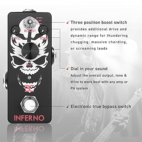 EX-Inferno Metal Distortion Pedal