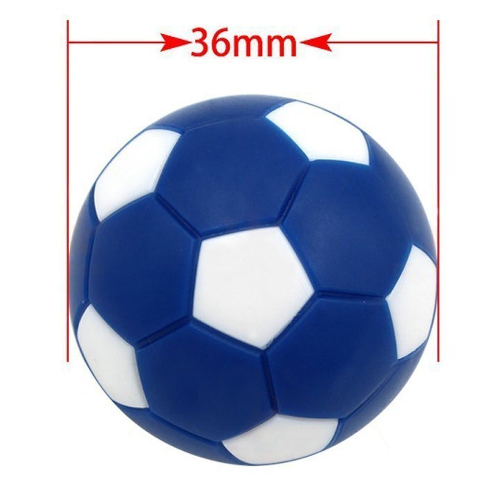 Qtimal 14 Pack Table Soccer Foosballs Replacement Balls, Multicolor 36mm (1.42") Official Foosball Tabletop Game Ball, Foosball Accessory Replacements for Home Recreation Room Foosball Table