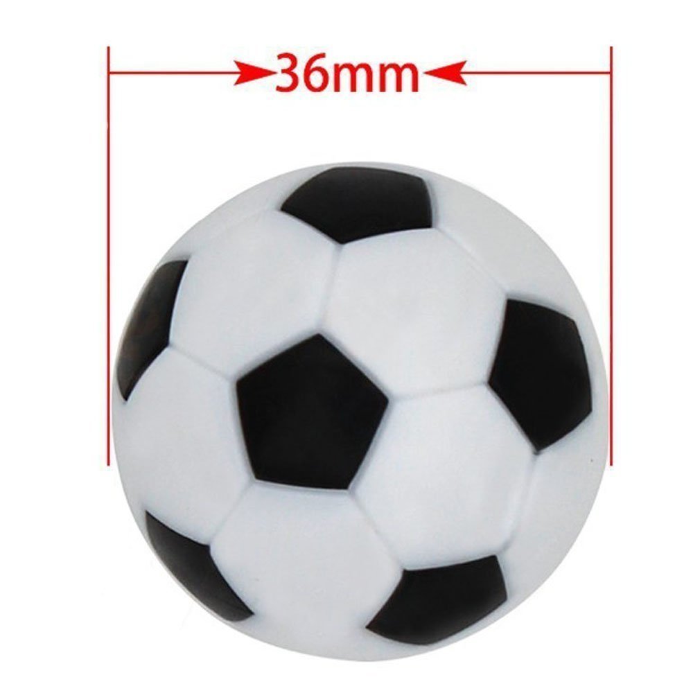 Qtimal 14 Pack Table Soccer Foosballs Replacement Balls, Multicolor 36mm (1.42") Official Foosball Tabletop Game Ball, Foosball Accessory Replacements for Home Recreation Room Foosball Table