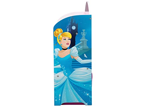 Delta Children Deluxe Book & Toy Organizer, Disney Princess