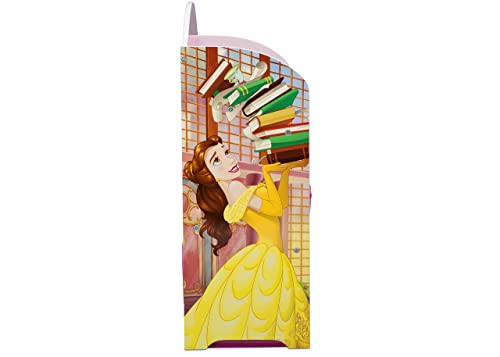 Delta Children Deluxe Book & Toy Organizer, Disney Princess