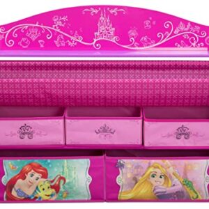 Delta Children Deluxe Book & Toy Organizer, Disney Princess