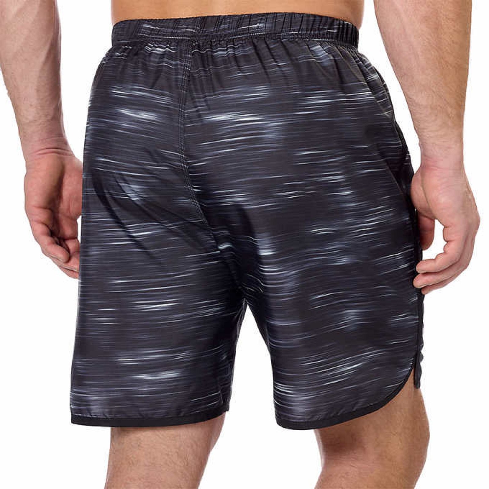 Speedo Mens Volley Swim Short (Black/Black, Medium)