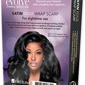 Firstline Evolve Essentials Satin Edge Wrap Scarf,Champagne,1 Count (Pack of 1)