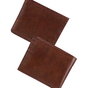 Columbia Men's Leather Extra Capacity Slimfold Wallet