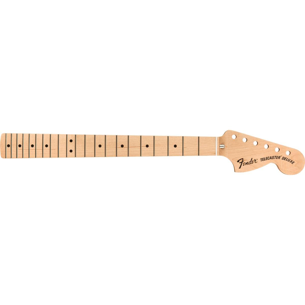 Fender Classic Series 72 Deluxe Telecaster Neck, C Shape, 21 Medium Jumbo Frets, Maple Fingerboard